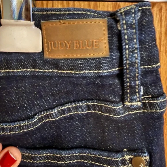 Judy Blue Deep Indigo “MOM” Jeans - Picture 3 of 5